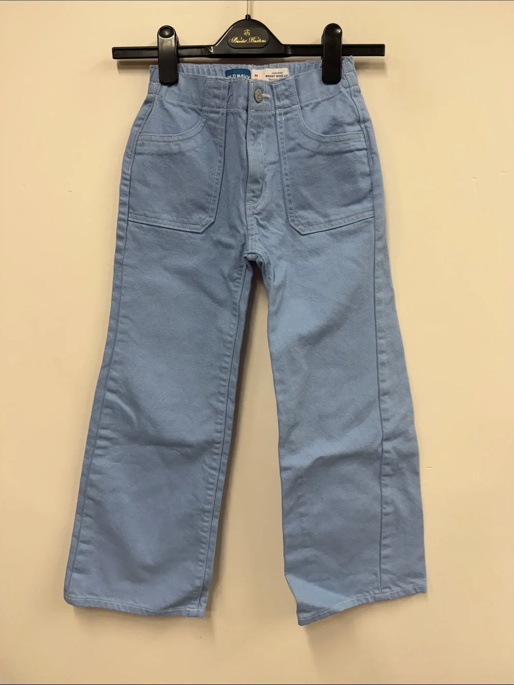 Old Navy Sky Blue Girls' Pull-On Straight Pants